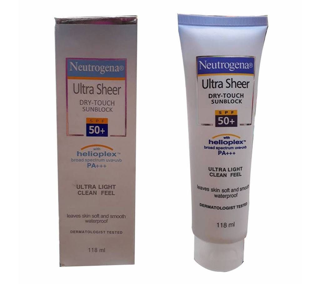 Neutrogena Ultra Sheer Dry touch Sunblock lotion