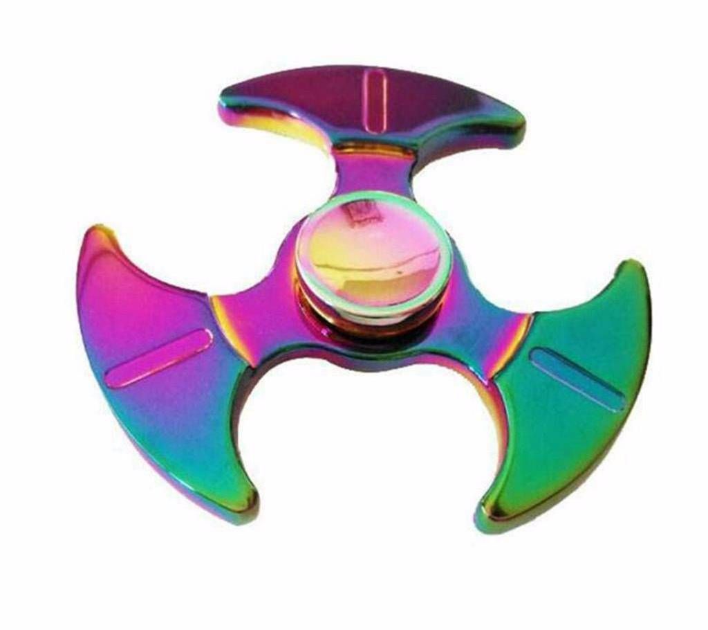 Axe Style Colorful Metallic Fidget Spinner 