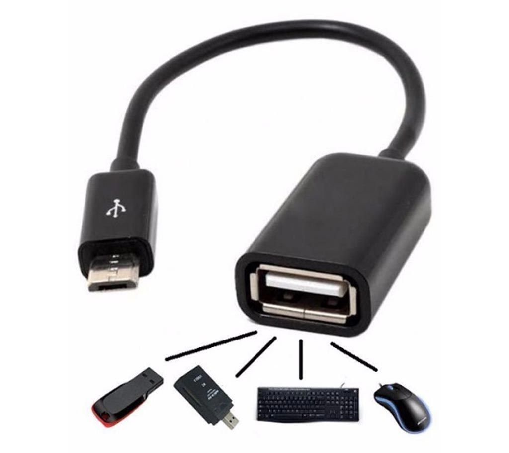 Micro USB OTG Cable Adapter (5 piece)