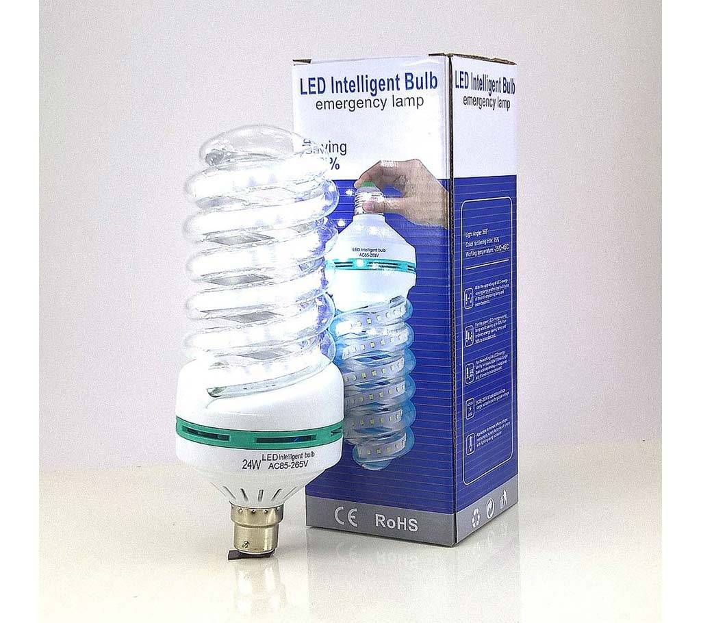 24W Spiral LED Emergency Bulb