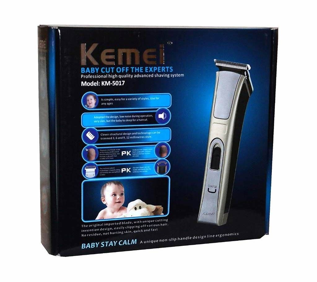 Kemei rechargeable hair trimmer 