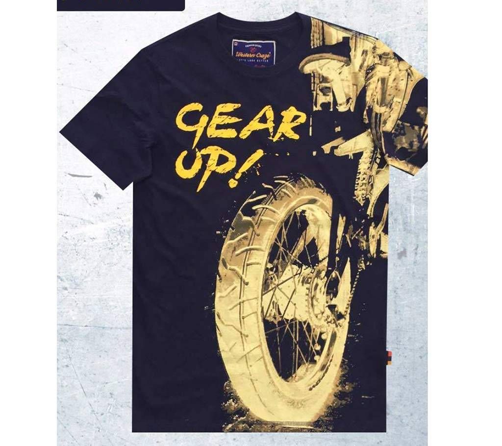 Gear Up Half Sleeve T-Shirt For Men