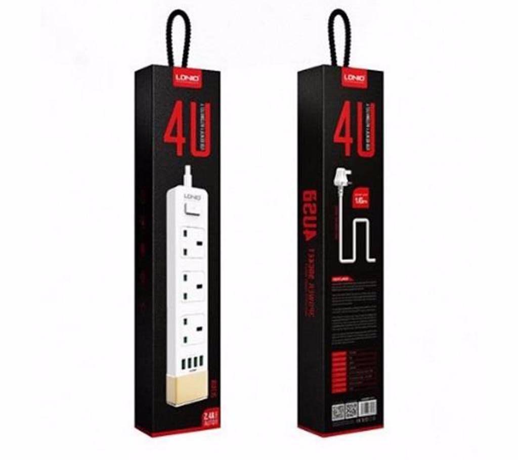 LDNIO Power Strip + 4 USB Ports