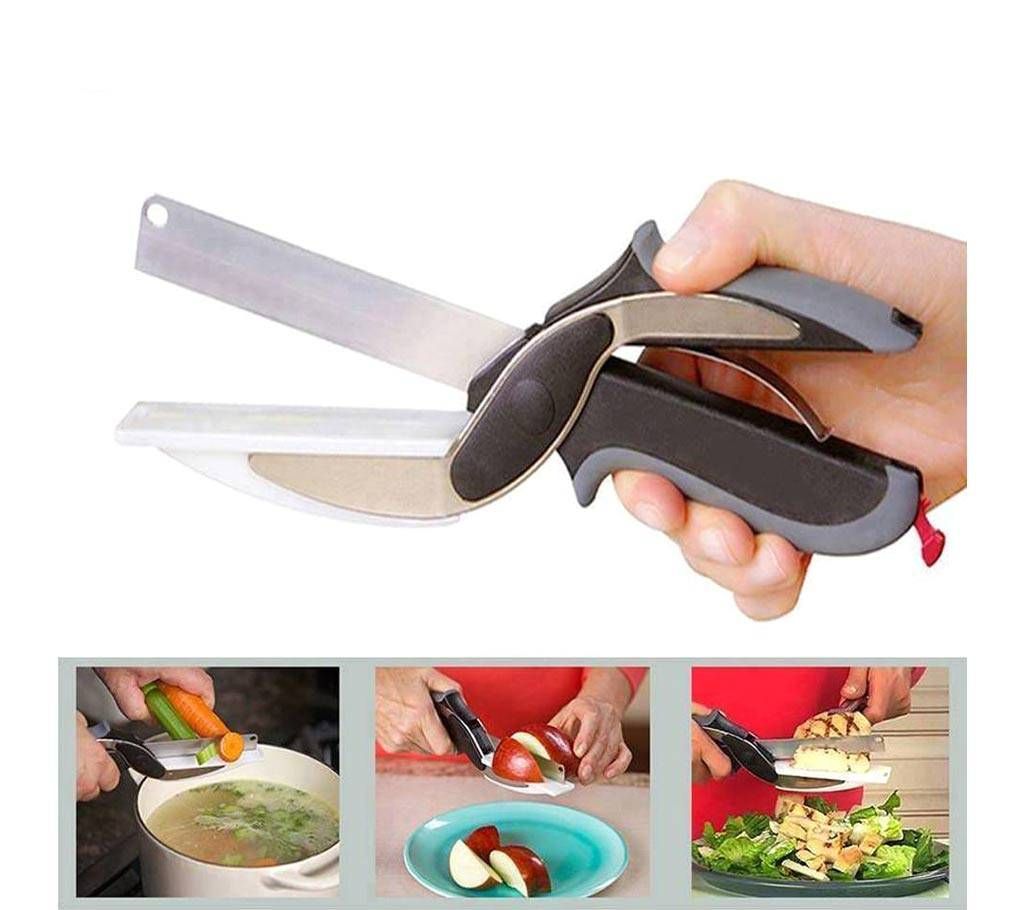 2-in-1 clever cutter for Fruit & Vegetable 