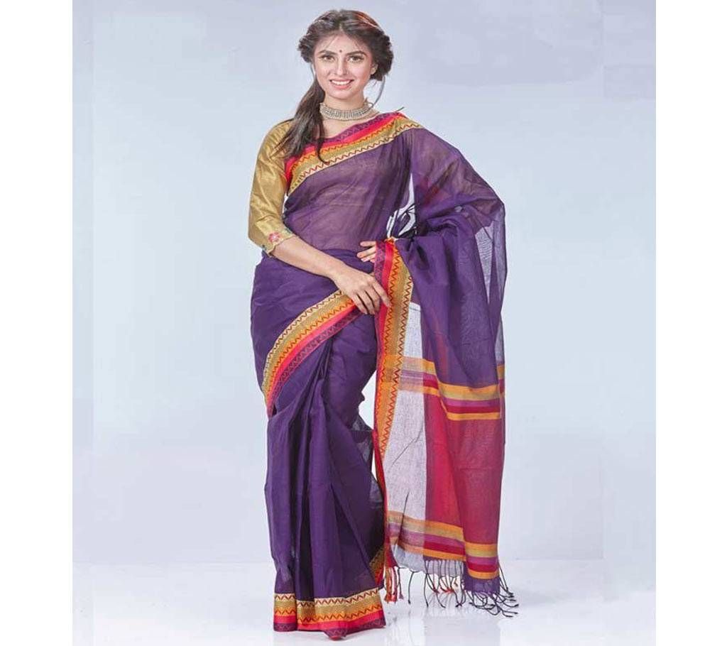 pure cotton tannt sharee
