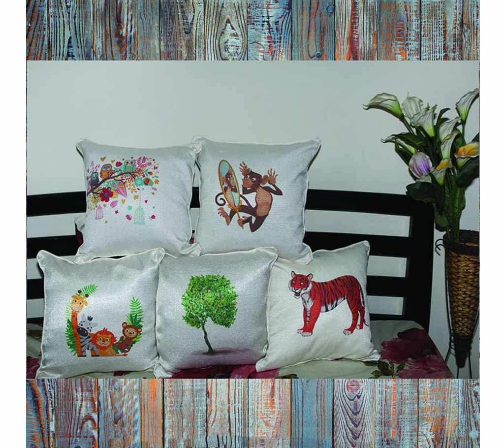 Jungle Cushion cover Set- 5pcs