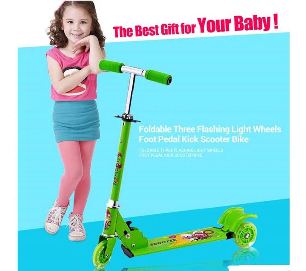 BABY SCOOTER WITH MUSIC & LIGHT 