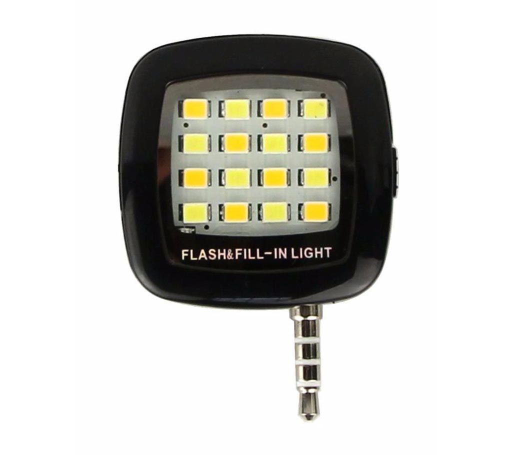 Selfie LED Flash Light- 2 pieces Combo