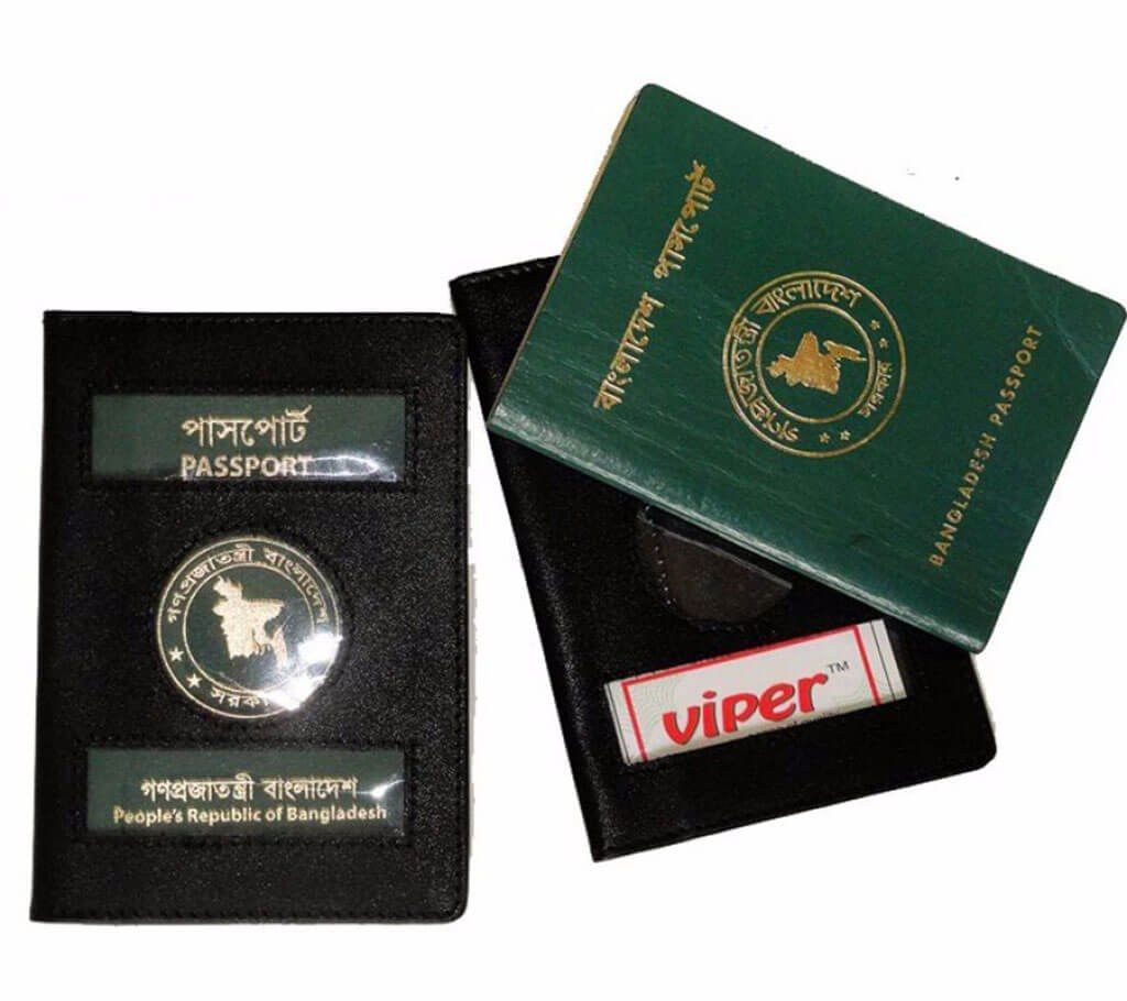 VIPER Leather Passport Holder