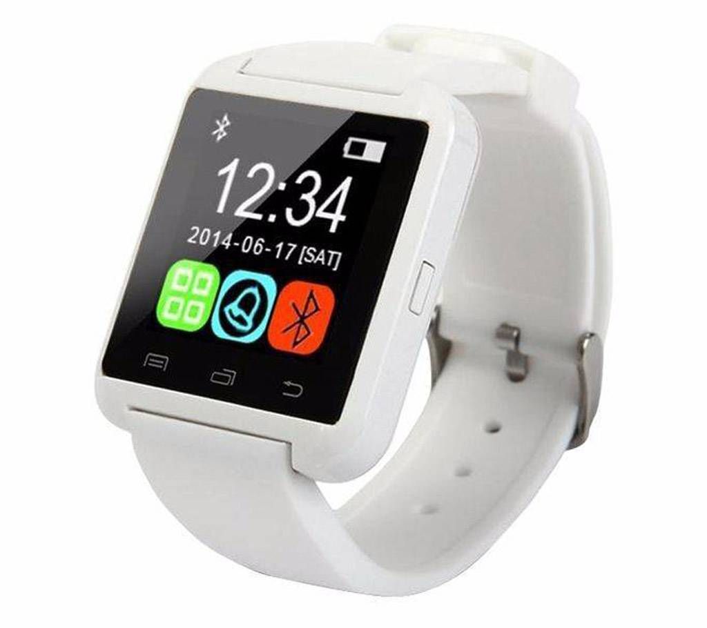 Q2W Bluetooth Smart Watch - White