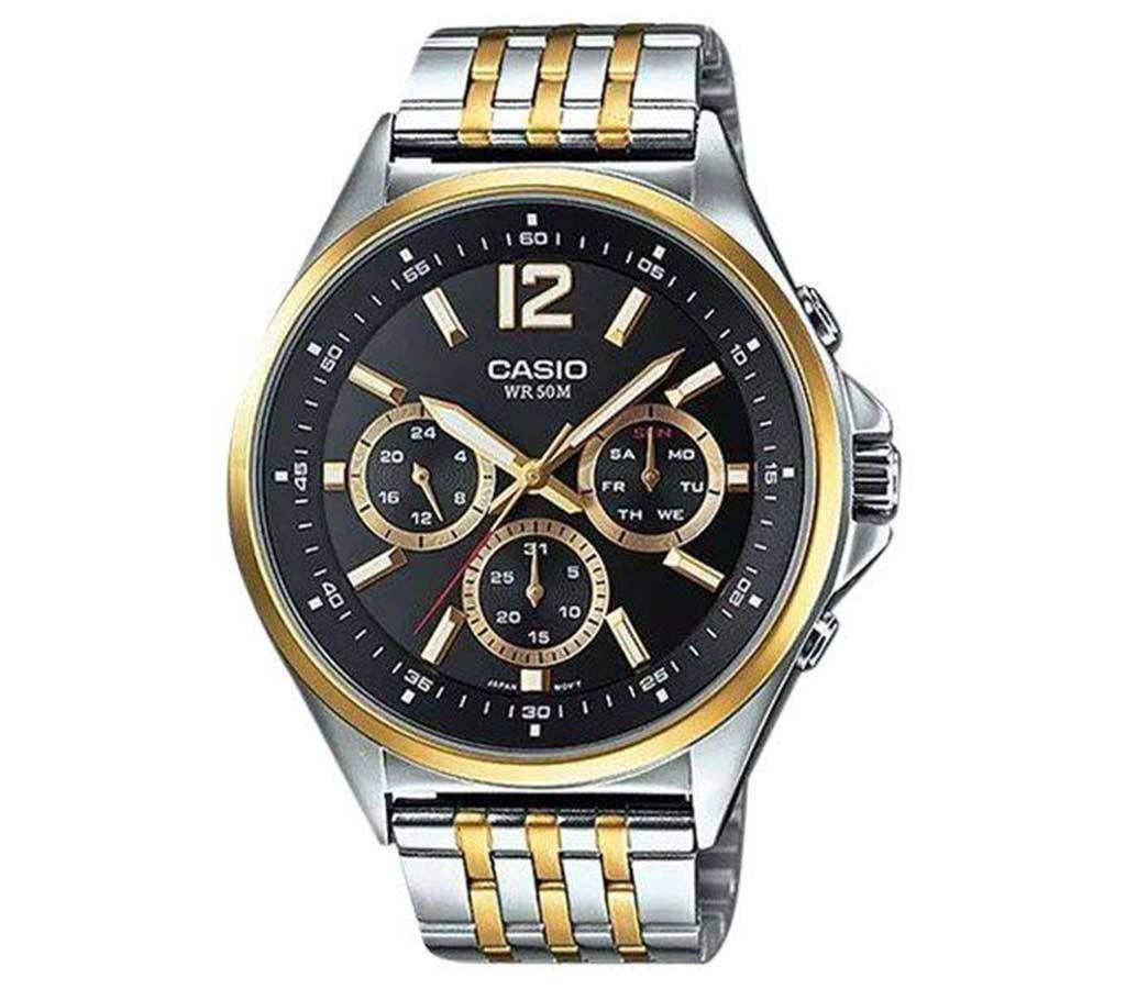 Casio Stainless Steel Chronograph Watch
