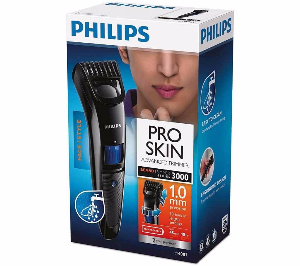 Philips QT4001 Cordless Beard Trimmer 