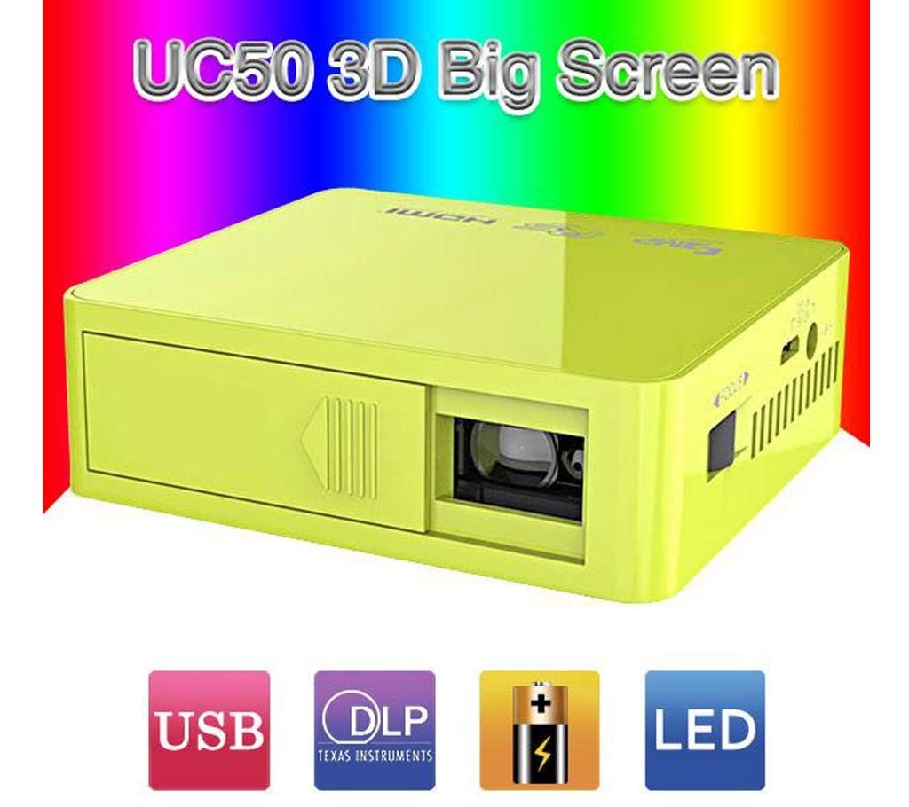 UNIC High brightness Mini DLP Projector