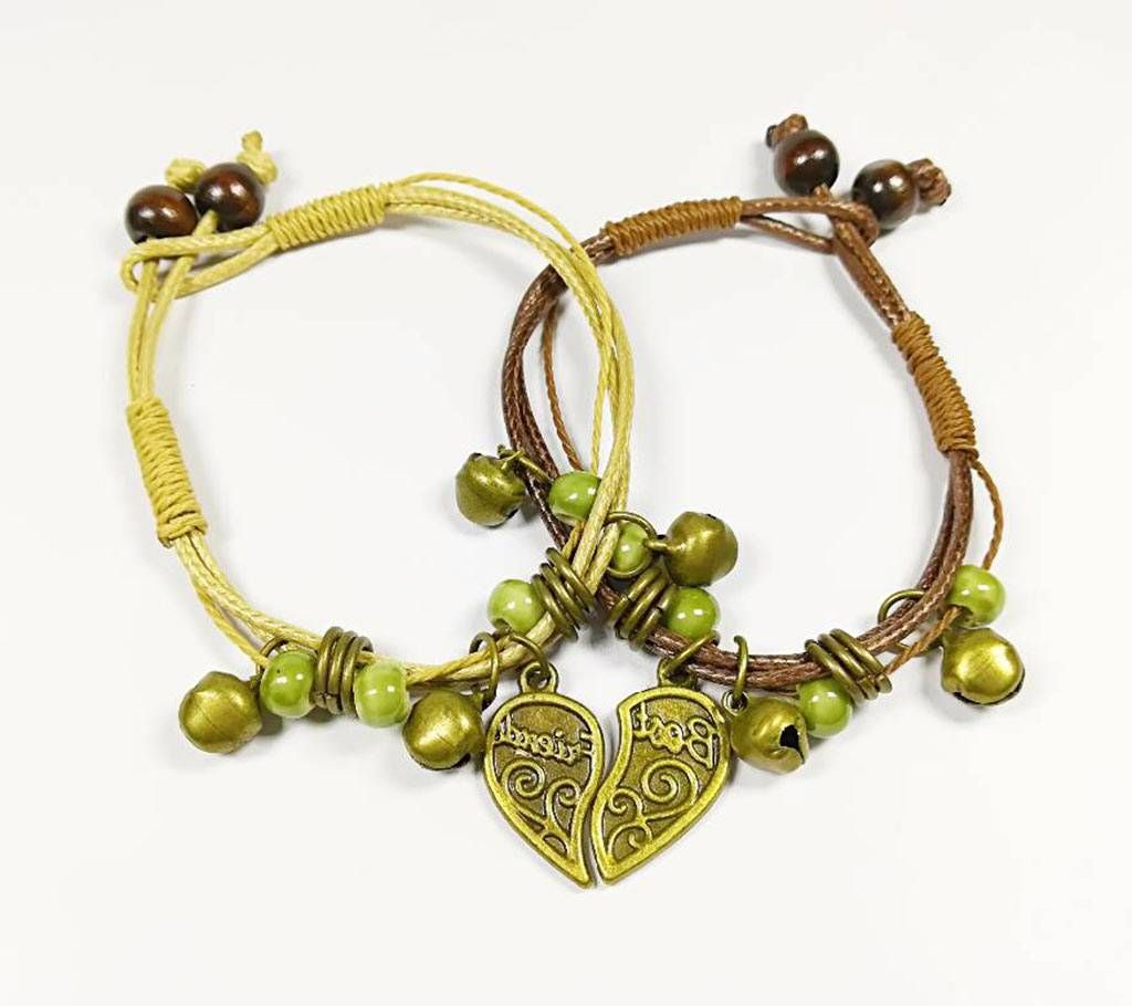 Beads & tarsal setting bracelet-2 pc