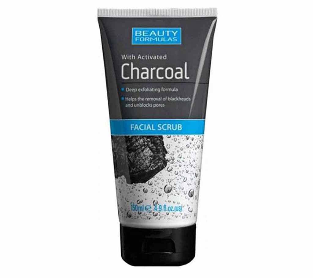 Beauty Formulas Charcoal Facial Scrub