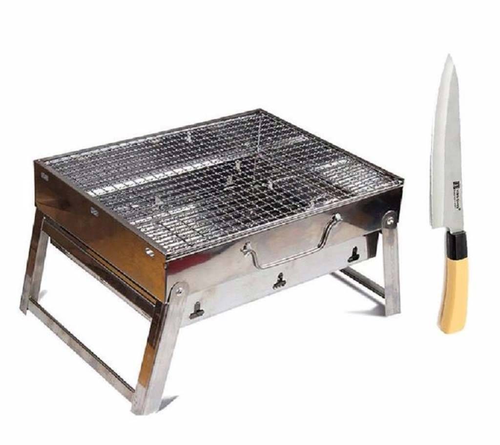 Kitchen knife+BBQ grill maker combo offer 