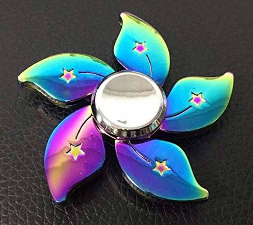 Cute star rainbow leaf meta fidget spinner 