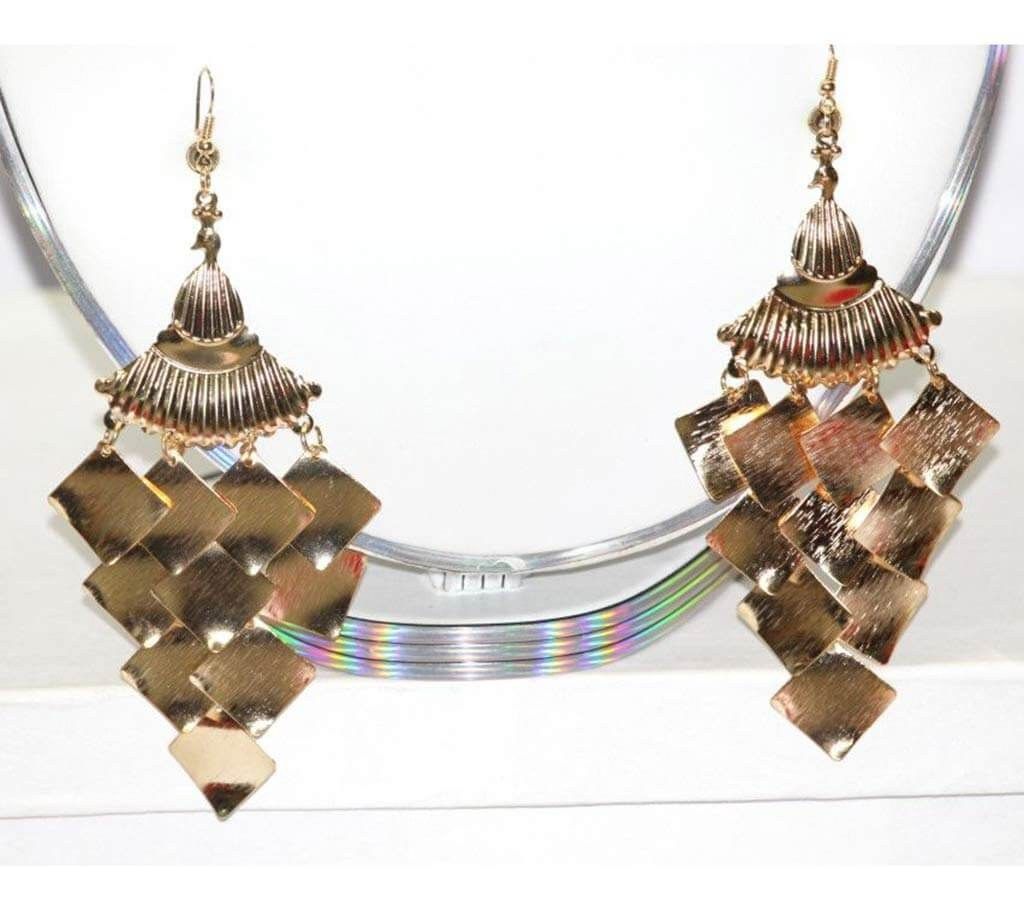Gold plated earrings
