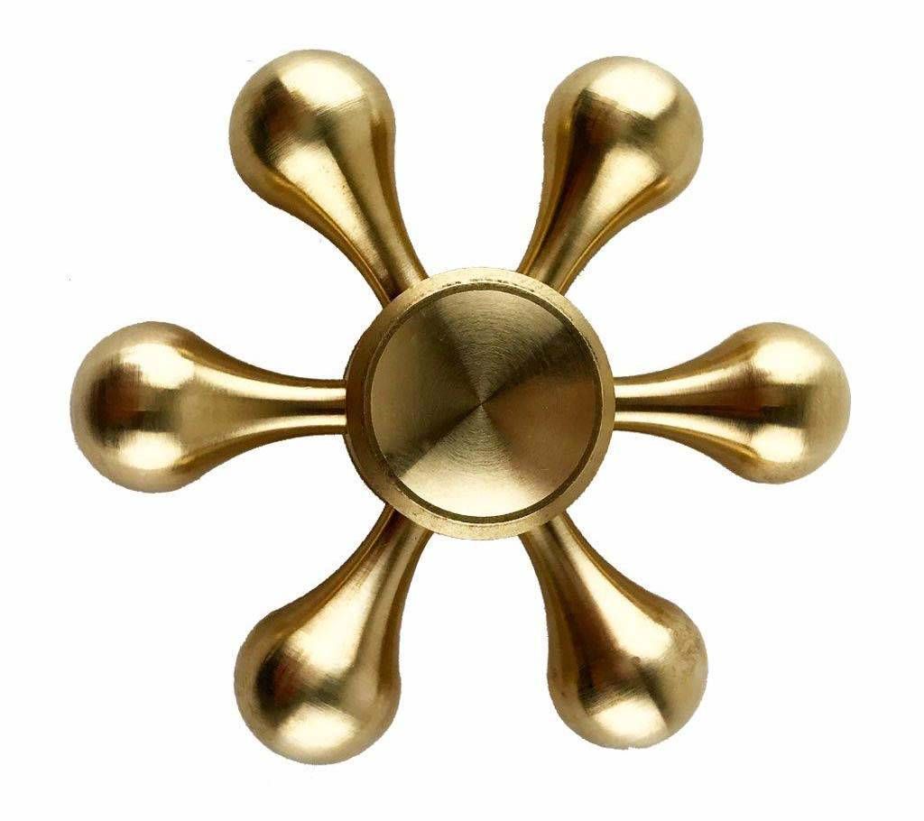 6 sided metal fidget spinner 