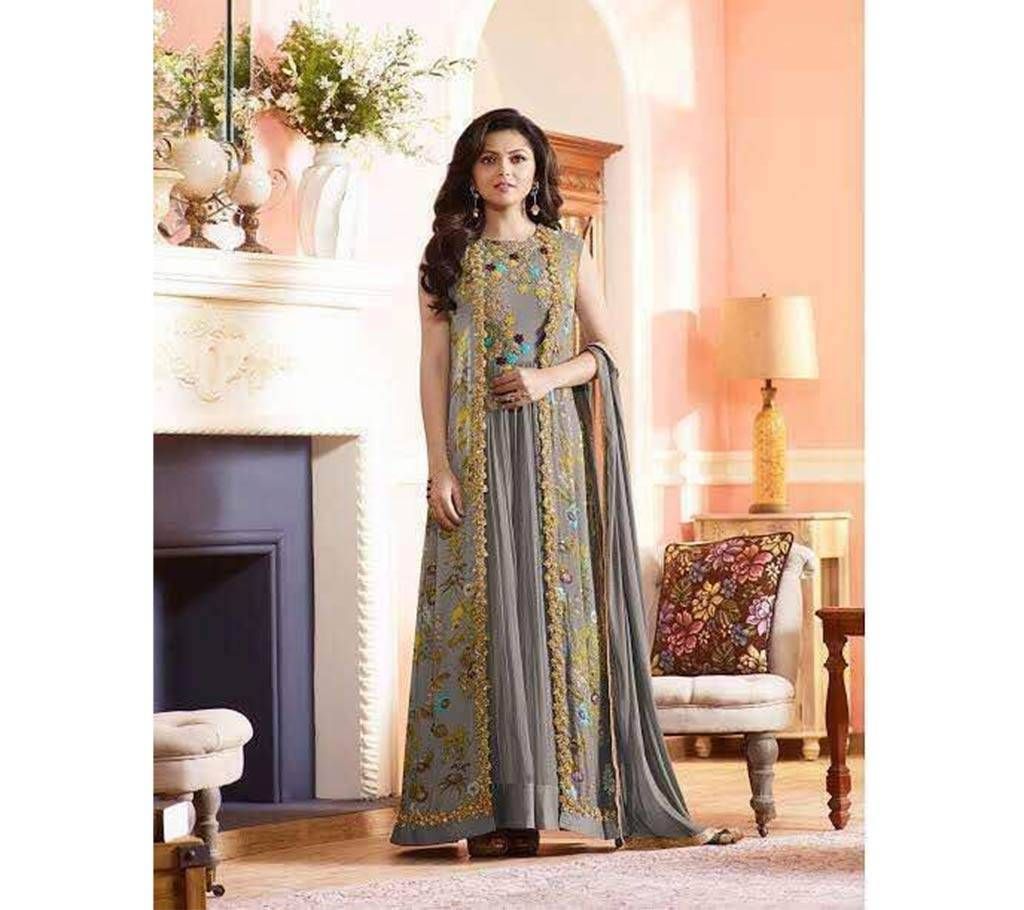 Indian semistitched georgette long suit-copy 