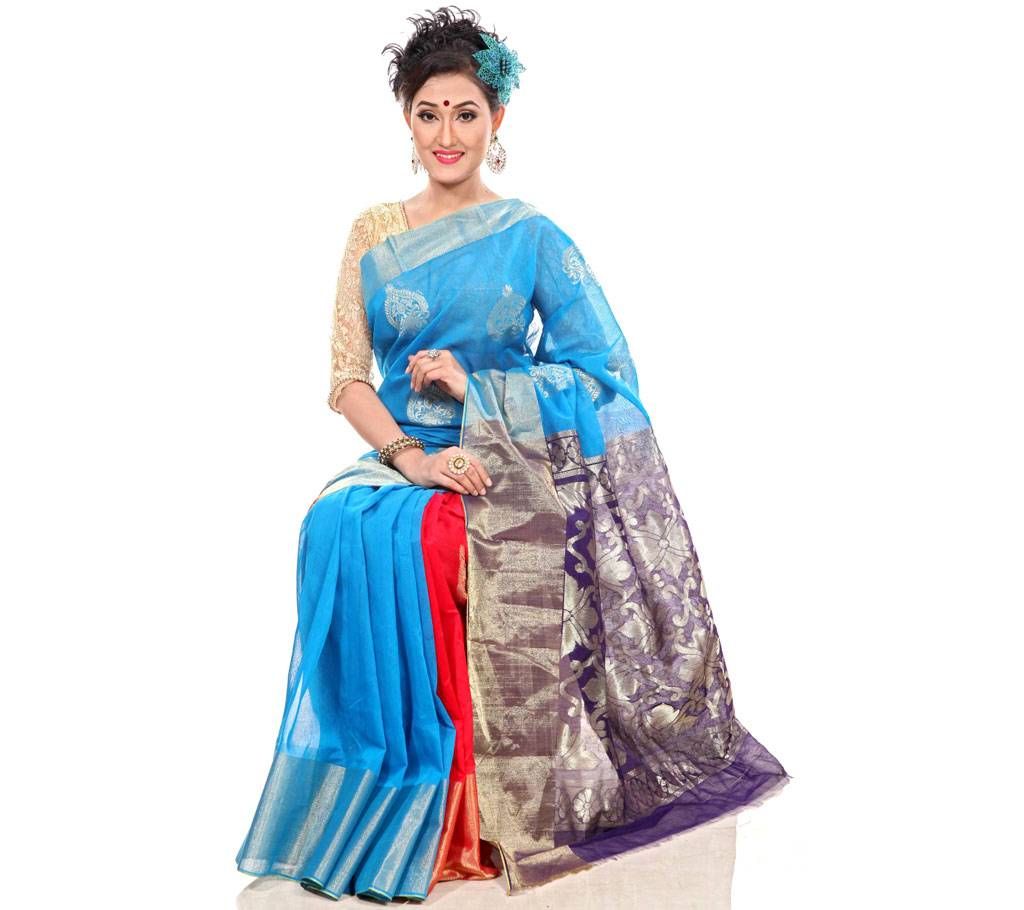 half silk jori chapai anchol work sharee 