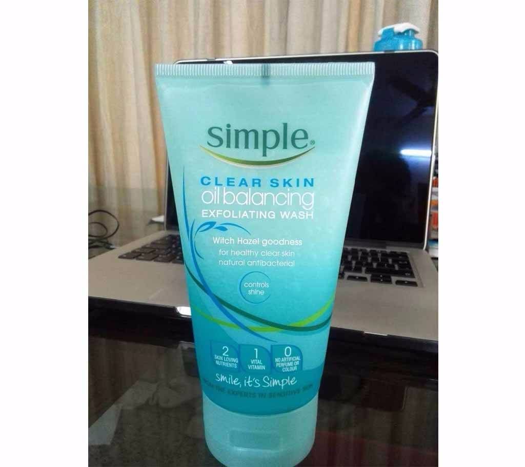 Simple Clear Skin Oil Balancing Face Wash