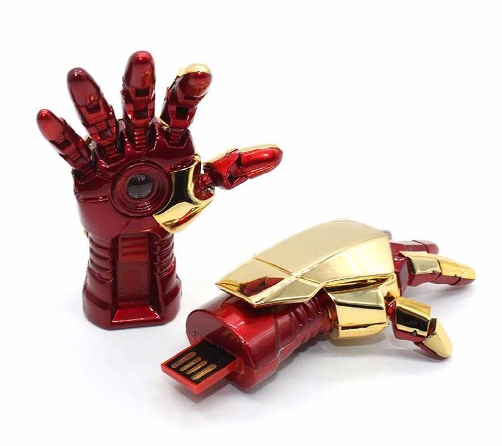 Iron Man Hand shaped Pen drive - 8 GB 
