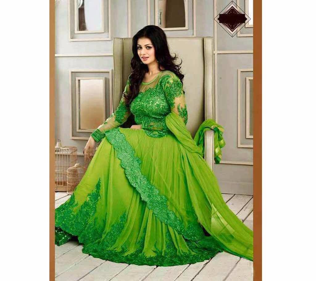 Indian Embroidery Georgette Three-pcs
