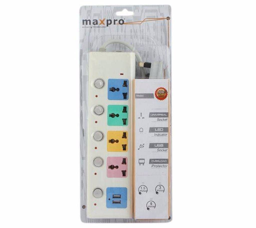 MultiPlug 4 Port With USB Port