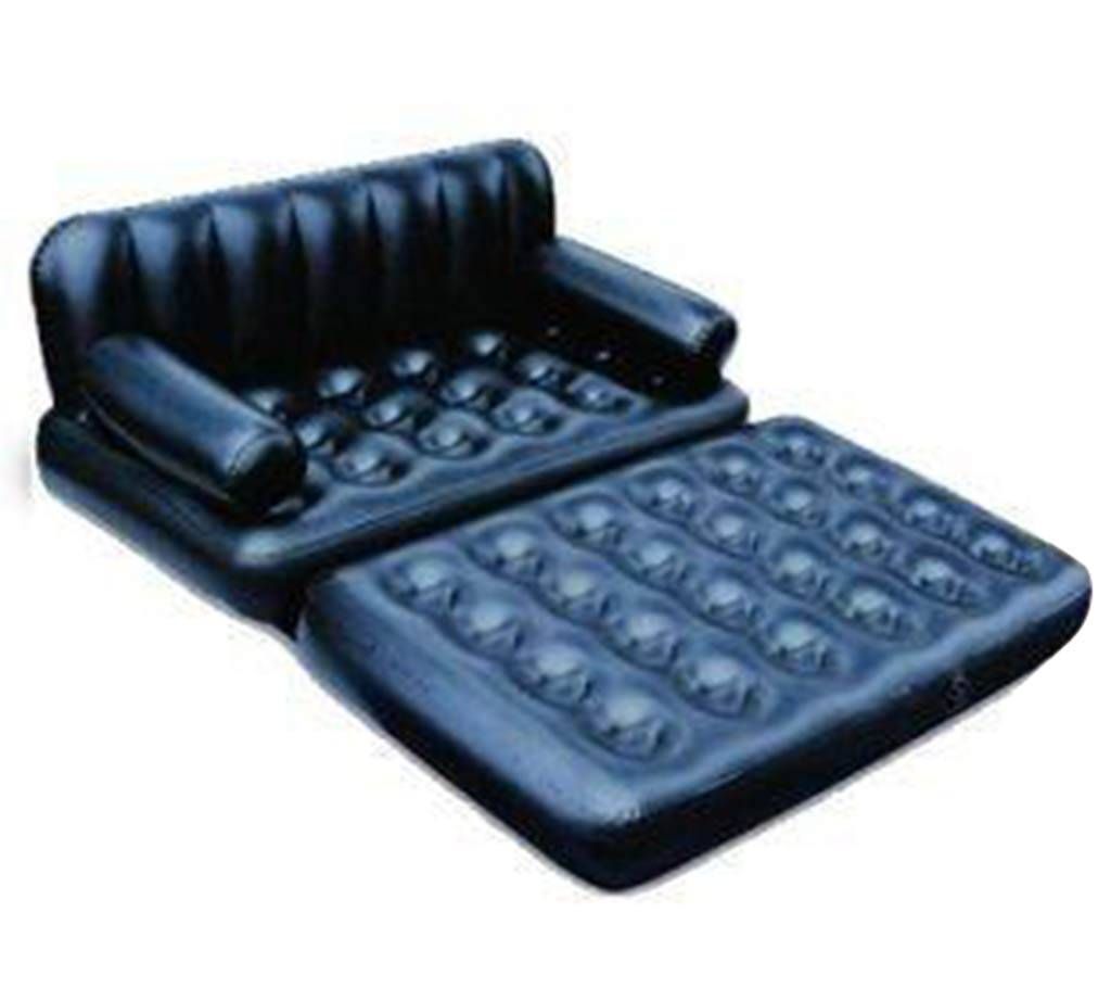5 in 1 Inflatable Sofa cum Bed with Air Pumper 