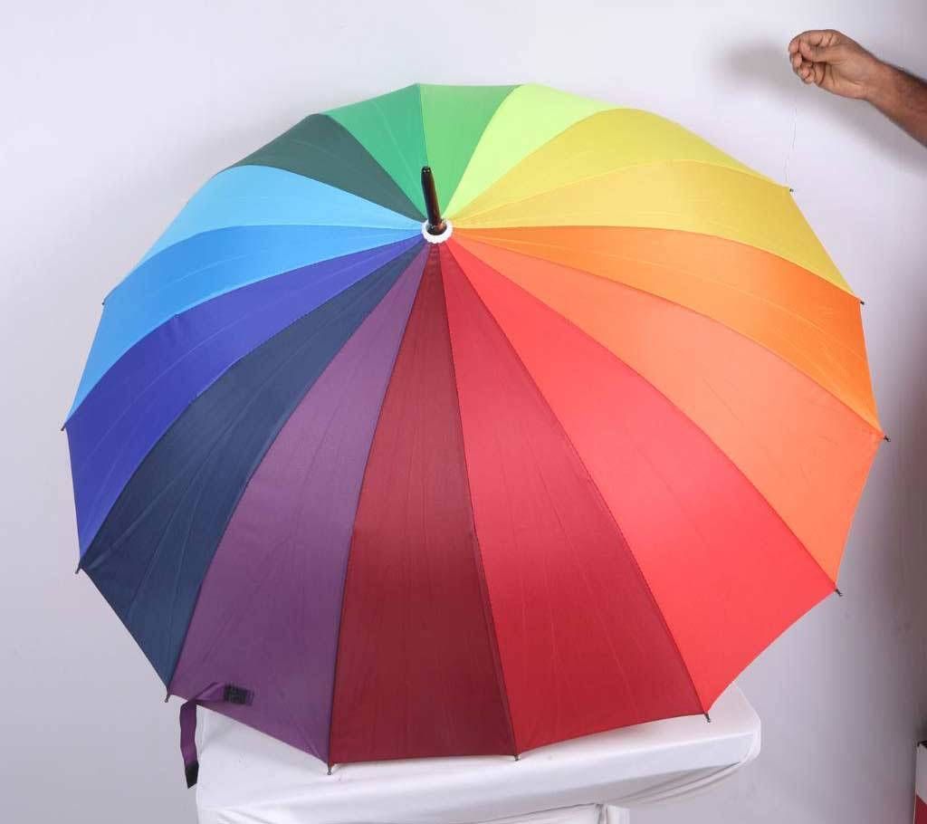 Multicolor umbrella
