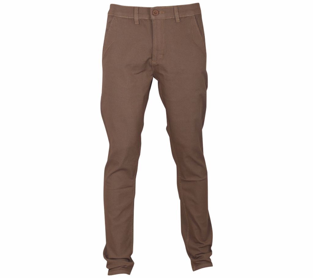 Men's Semi Narrow Twill Gabardine Pants 