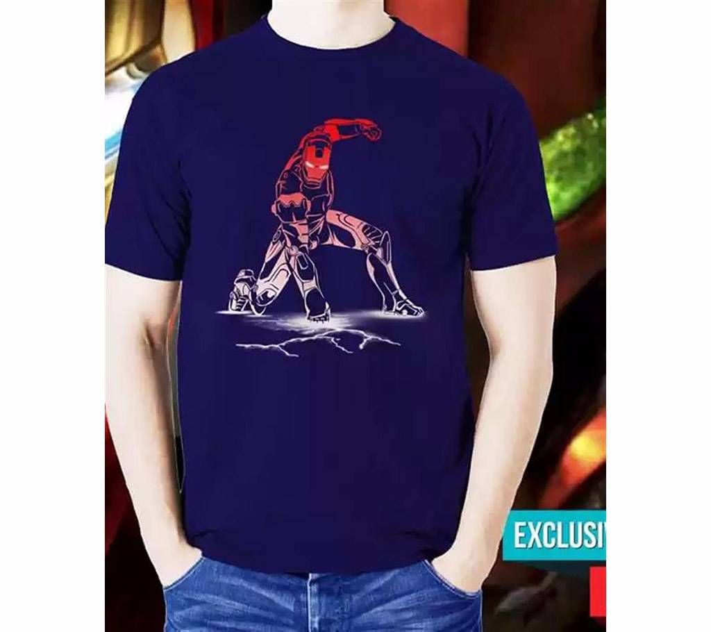 Ironman half sleeve printed t-shirt for men