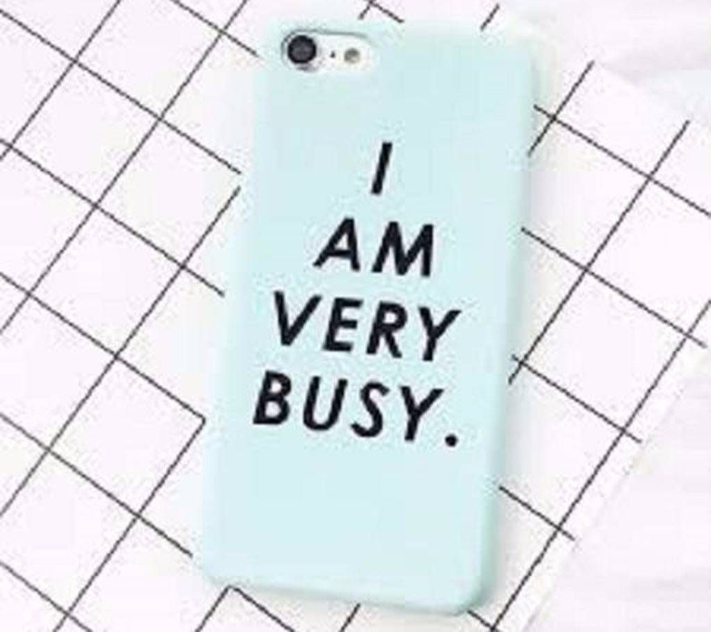 I am Very Busy Back Cover for iPhone