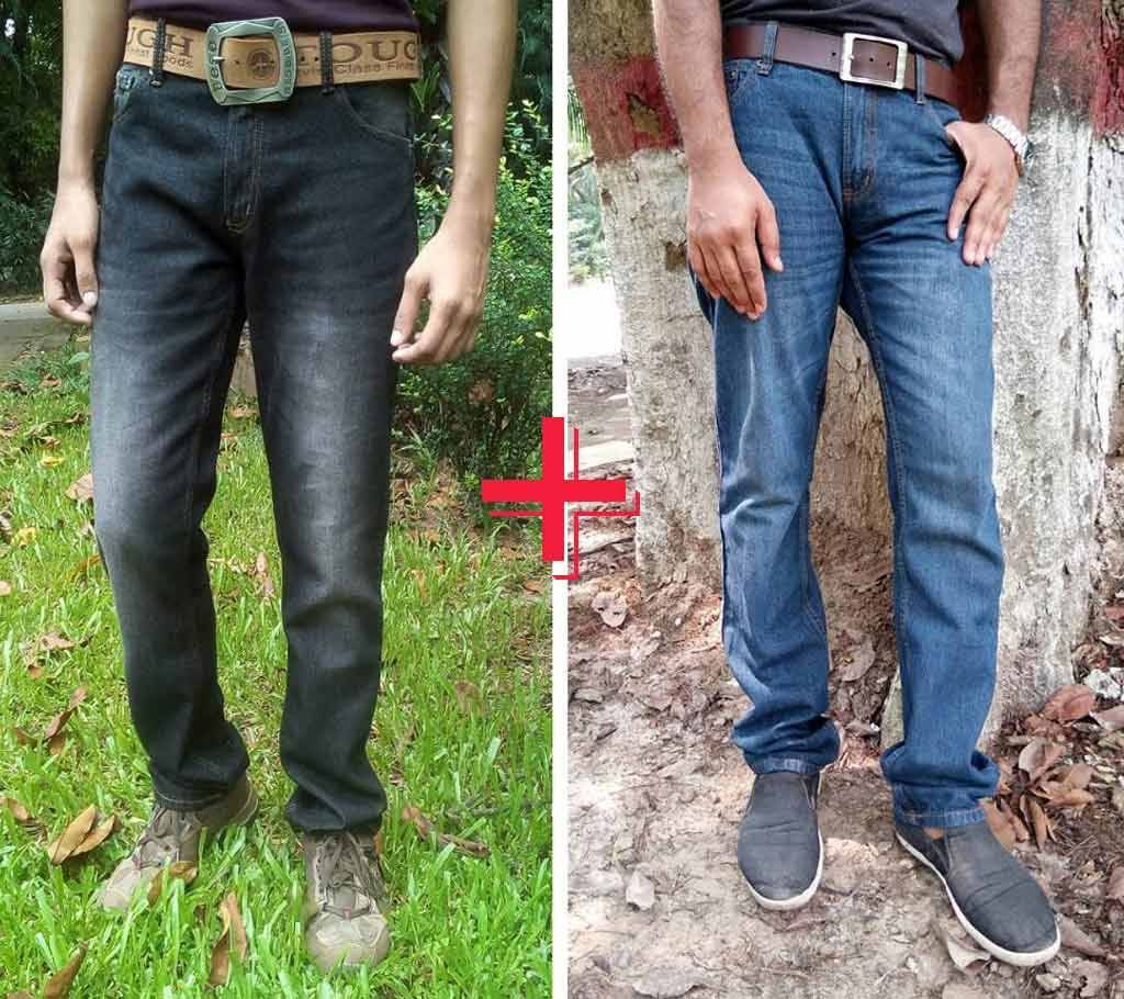 Levi's export quality slim jeans pant combo
