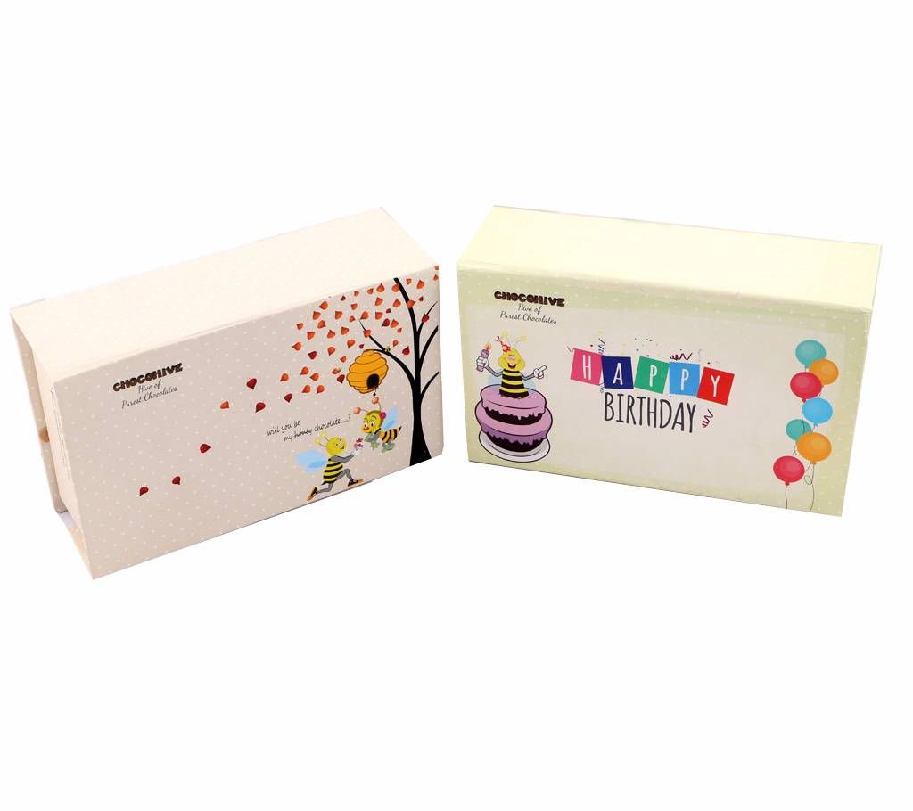 Chocohive Birthday Chocolate Box + Love Chocolate Box