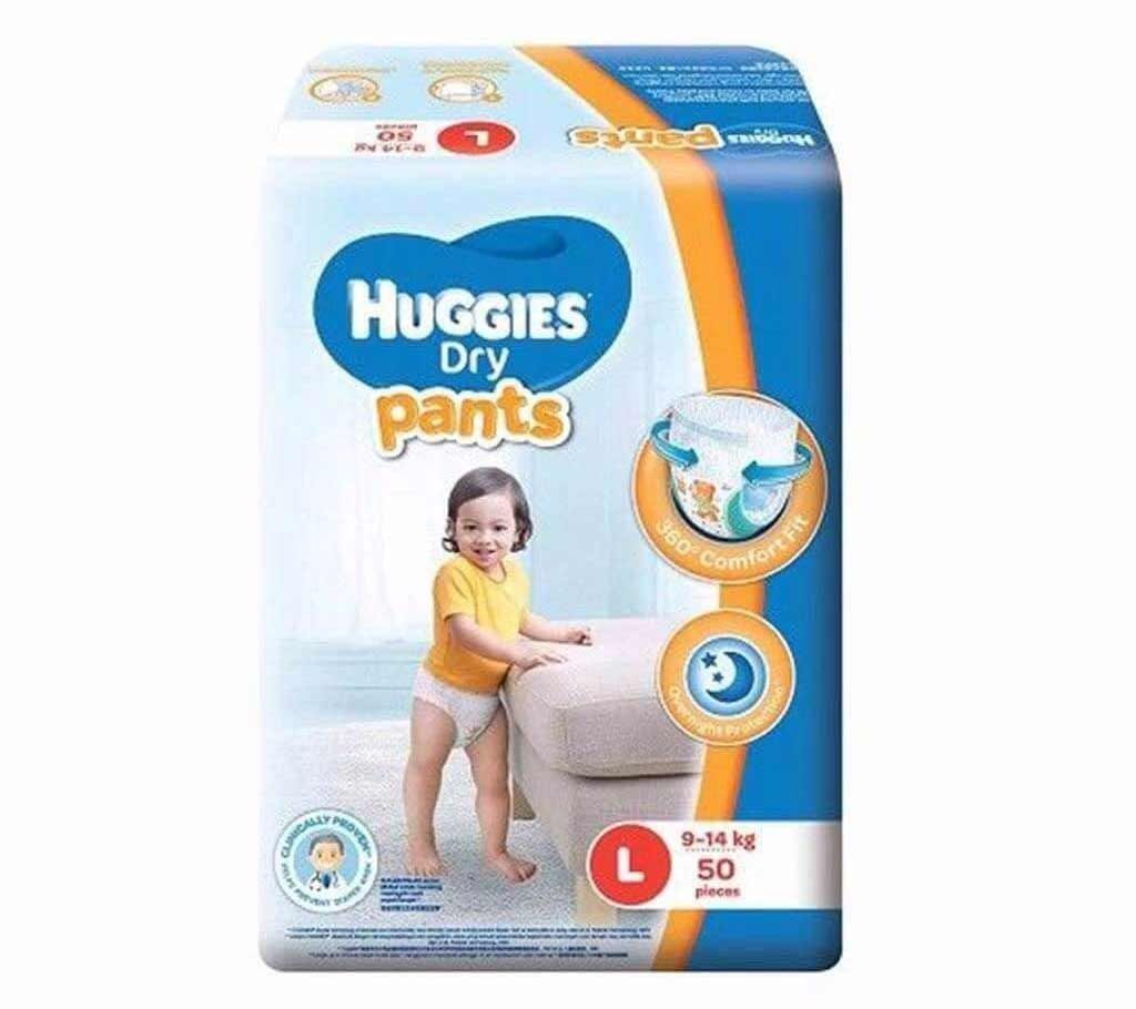 HUGGIES Dry Pants L Size (9-14kg) - 50 pcs 