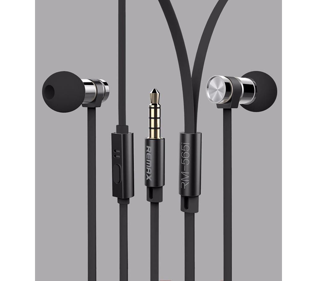 REMAX Rm 565i Stainless Steel In-Ear Earphone