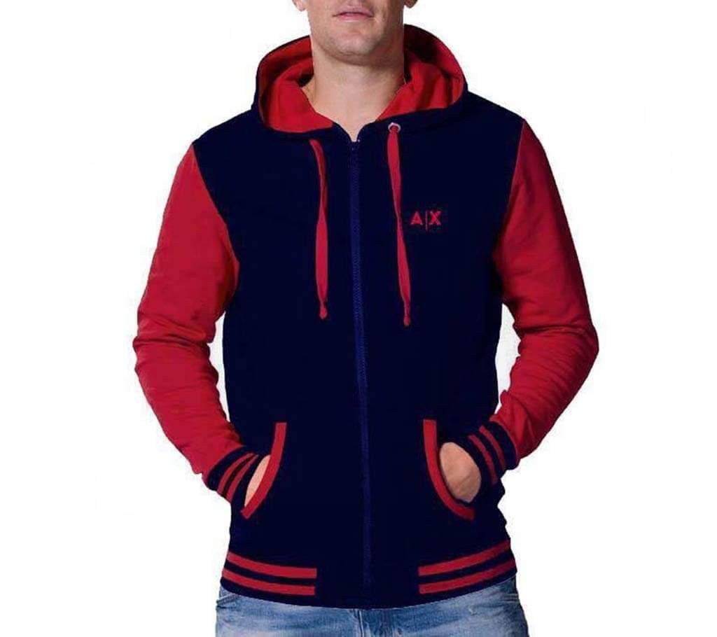 Full Sleeve Cotton Hoodie Jacket For Gents 