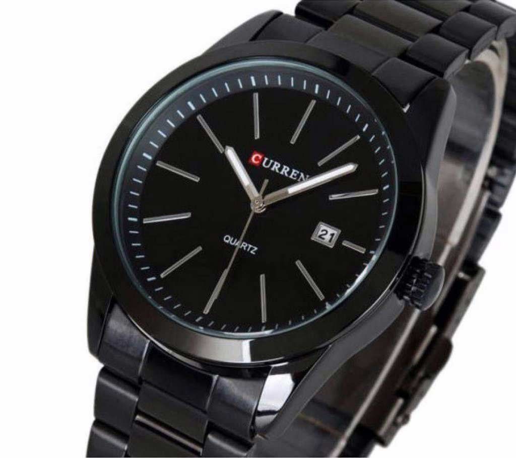 Curren Mens Wristwatch with Date Function