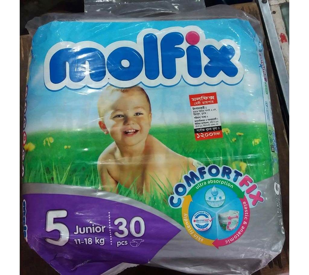 Molfix Baby Diaper-30 pieces 