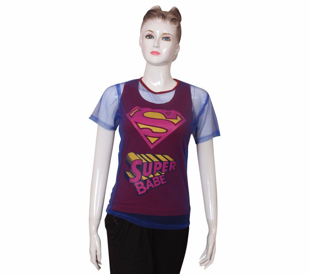 SUPER BABE +BATGIRL+KYLIE 3 Pieces Ladies T-Shirt Combo