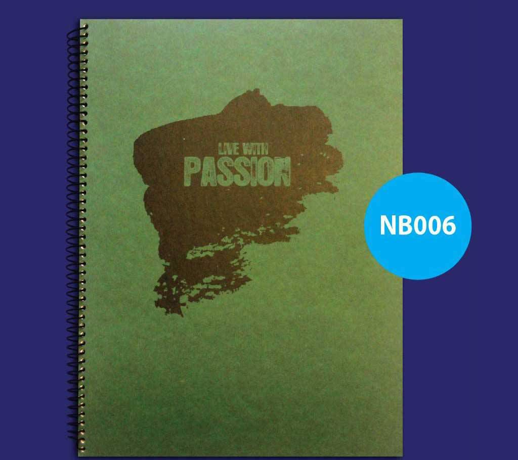 Large Size Notebook (Blank Pages)