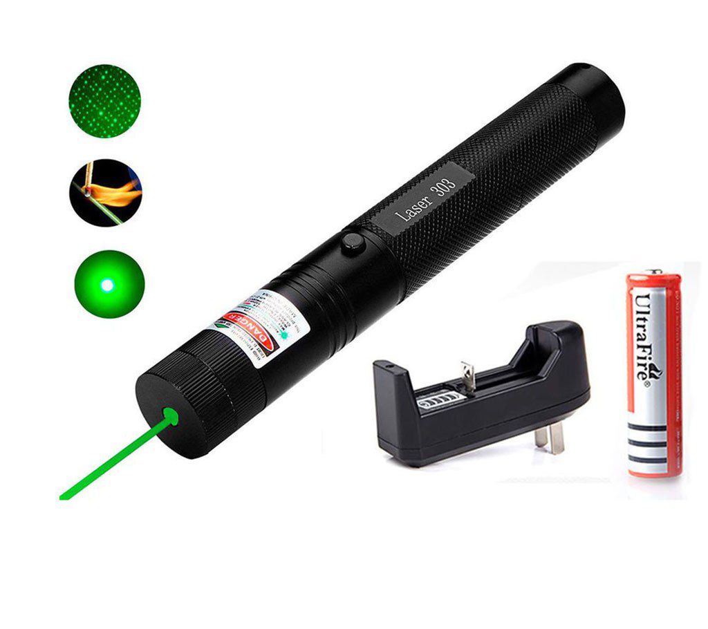 Rechargeable green laser Pointer