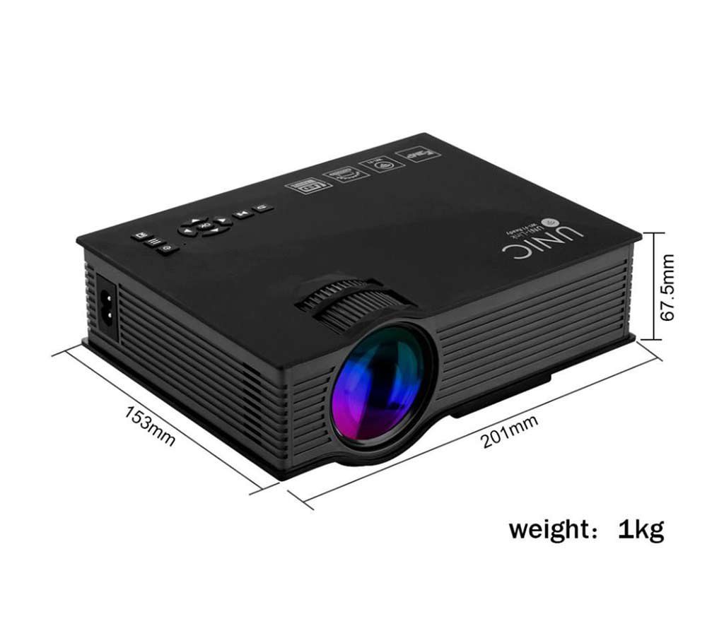 UNIC UC46 Mini Portable LCD Projector 
