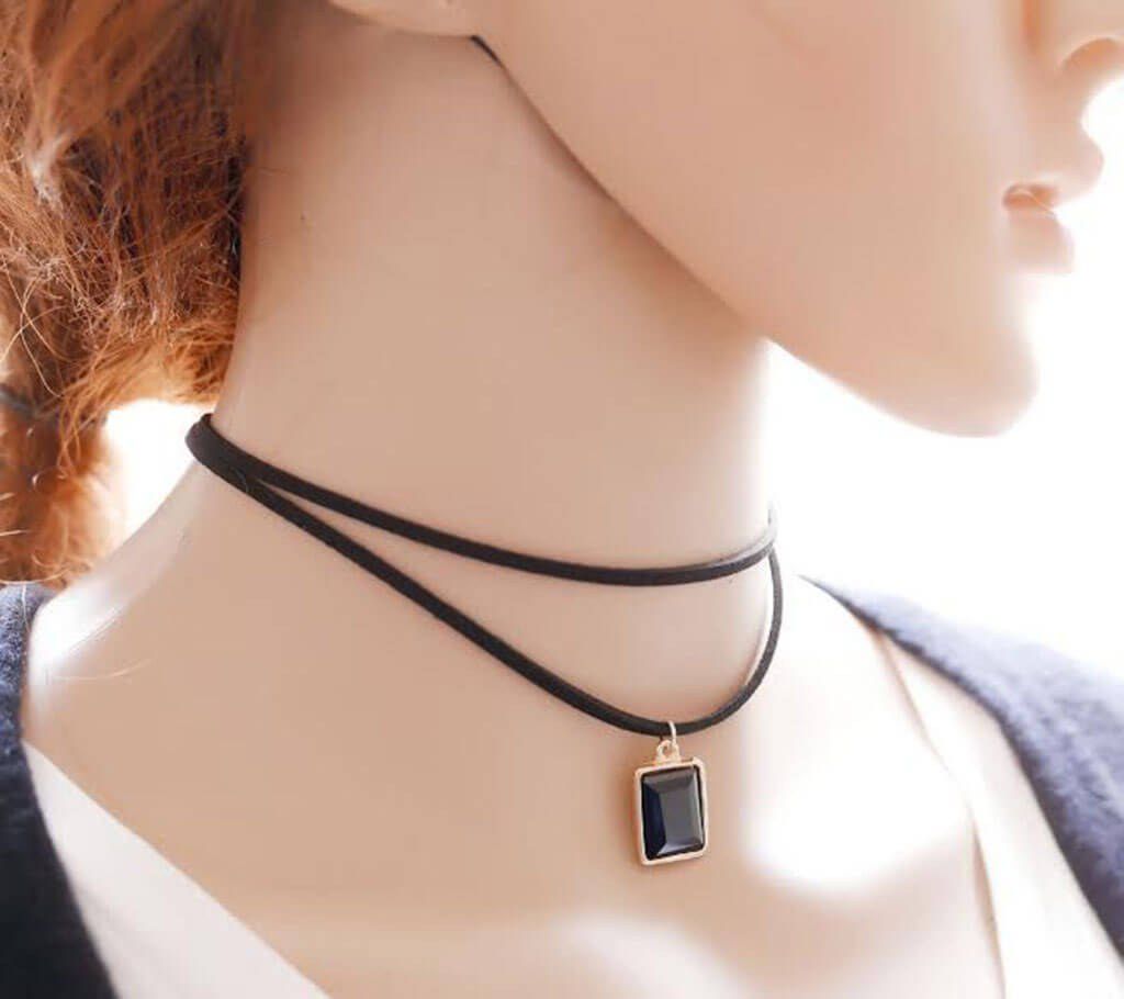 Ladies choker necklace( rope chain)
