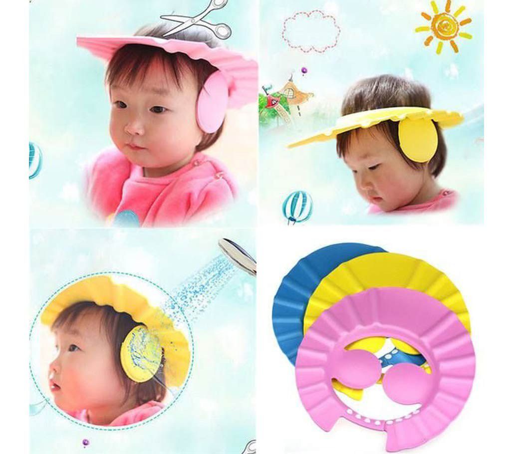 Baby Bath Shower Cap With Ear Protection