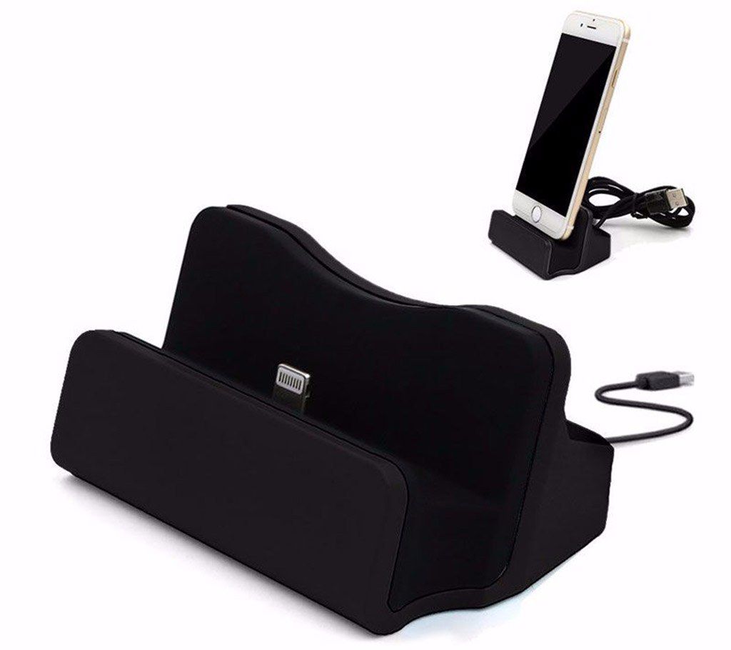 CRADLE CHARGING SYNC DOCK FOR iPhone - Black