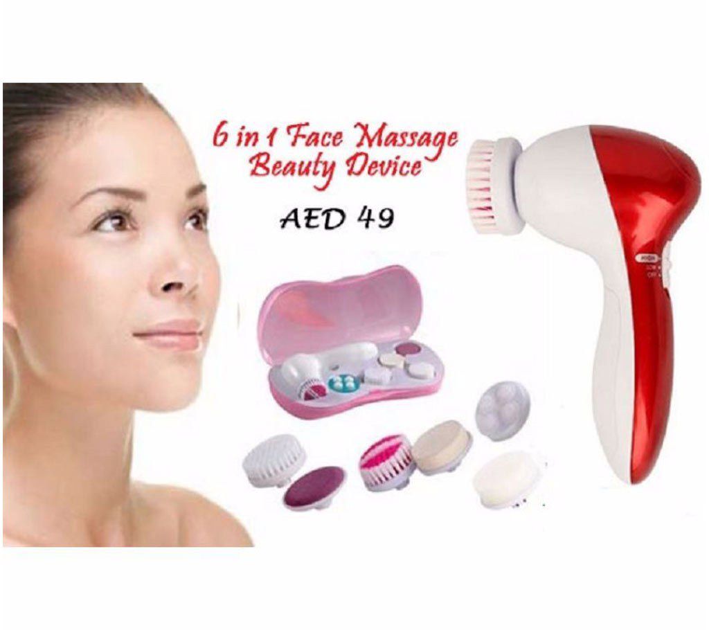 6 in 1 Face Cleanser Massager