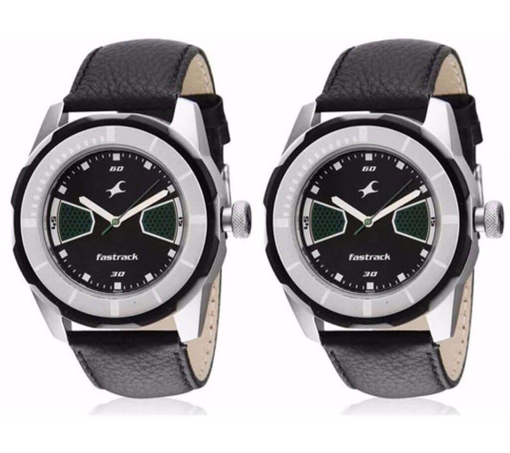 Fastrack Mens Wristwatch 2 Pieces Combo (copy)
